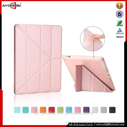 Latest version best for ipad 2 case with soft TPU buttom